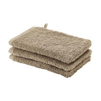 WASCHLAPPEN London Hellbraun  - Hellbraun, Basics, Textil (16/22cm) - Aquanova