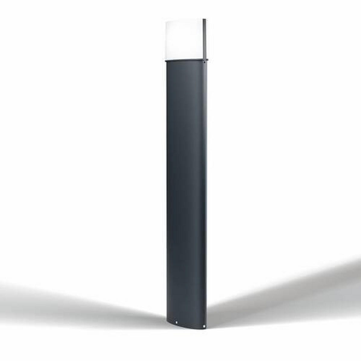 AUßENSTEHLEUCHTE Endura Style 20,5/18,5/9,4 cm   - Schwarz, Design, Kunststoff/Metall (20,5/18,5/9,4cm) - Ledvance