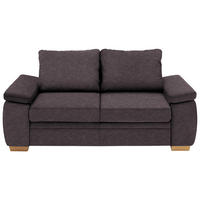 SCHLAFSOFA  in Braun  - Braun, KONVENTIONELL, Holz/Textil (196/90/100cm) - Beldomo Style