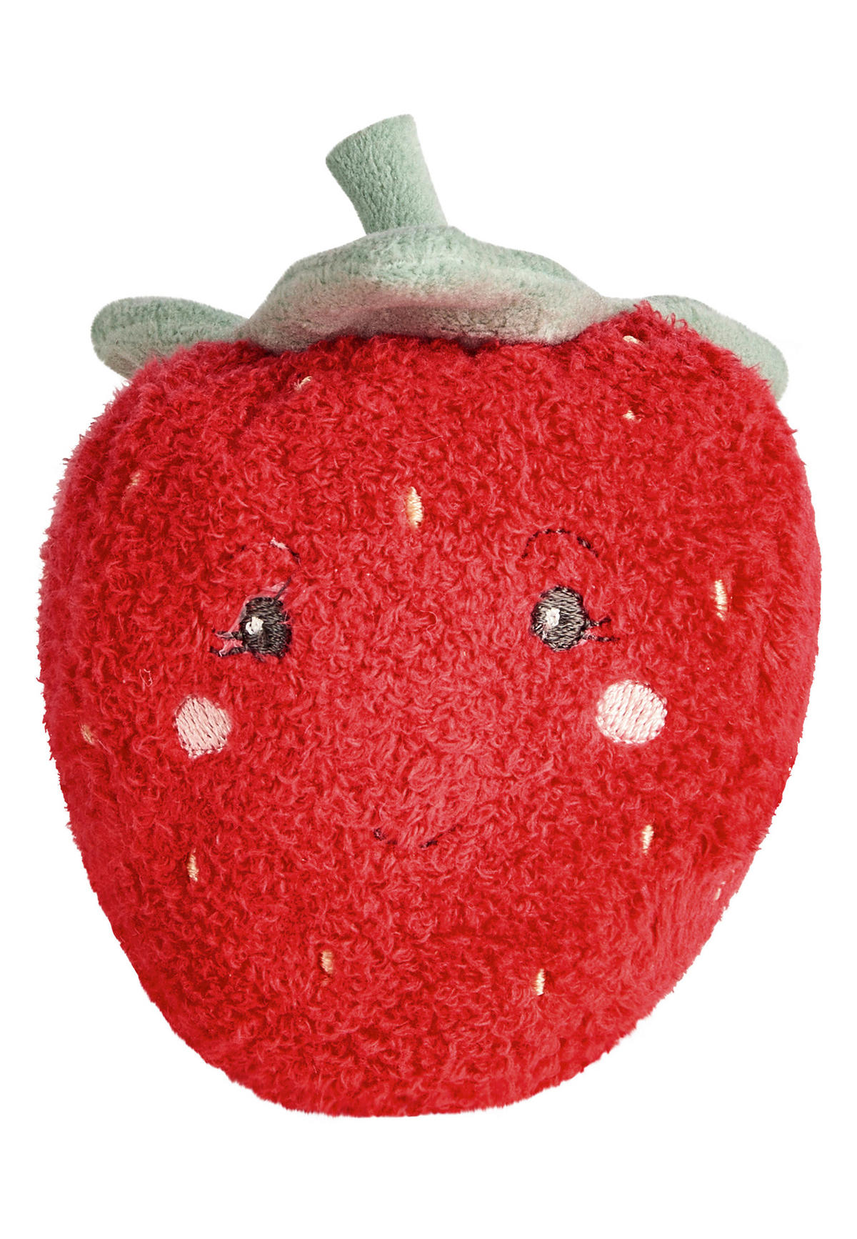 KUSCHELTIER Früchte 9/8/6 cm  - Rot, Basics, Textil (9/8/6cm) - Sterntaler