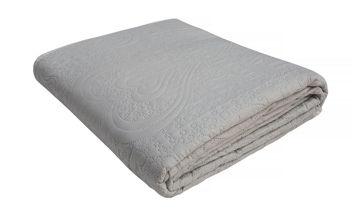 PREKRIVAČ 250/250 cm sivobraon  - sivobraon, Konvencionalno, tekstil (250/250cm)