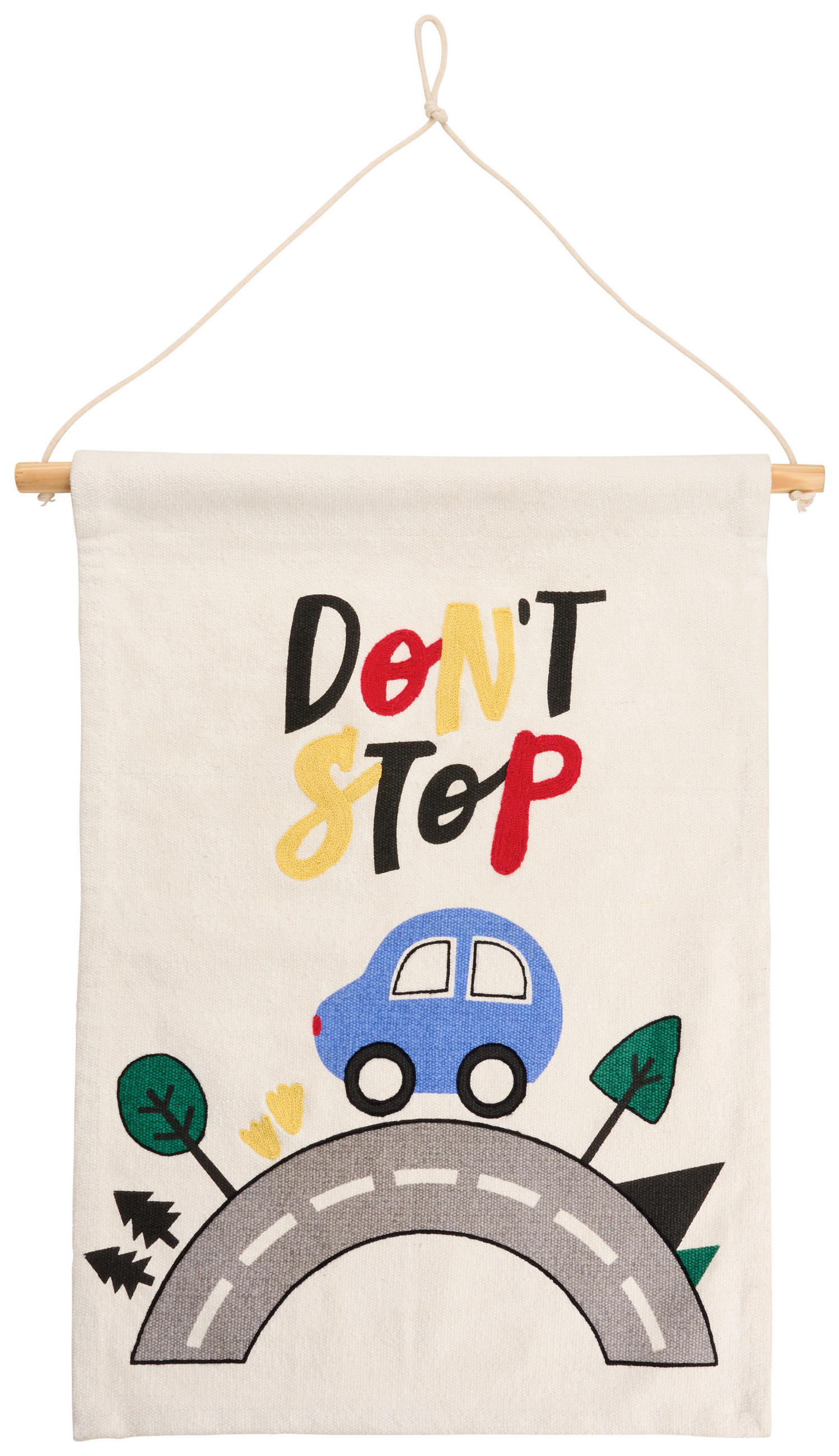 WANDBEHANG 40/56 cm Naturfarben  - Naturfarben, Basics, Holz/Textil (40/56cm) - Patinio