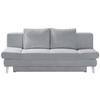 SCHLAFSOFA in Cord Grau  - Chromfarben/Grau, Design, Textil/Metall (200/85/90cm) - Xora