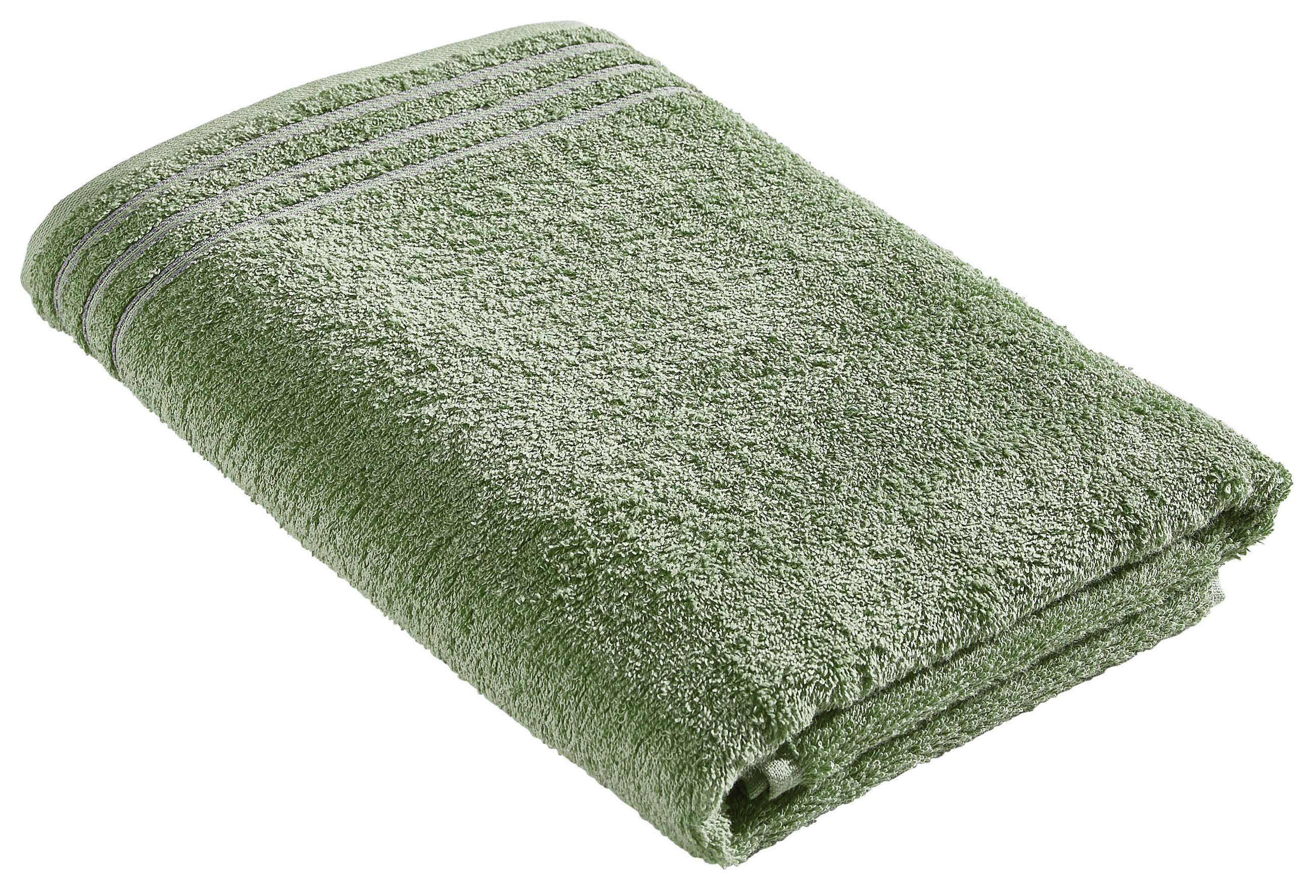 DUSCHTUCH 67/140 cm GROSSETTO  - Grün, Basics, Textil (67/140cm) - Vossen