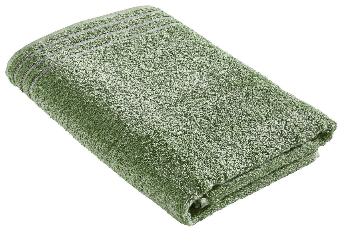 DUSCHTUCH GROSSETTO 67/140 cm  - Grün, Basics, Textil (67/140cm) - Vossen