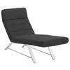 LIEGE in Mikrofaser Anthrazit  - Chromfarben/Anthrazit, Design, Textil/Metall (65/91/170cm) - Chilliano