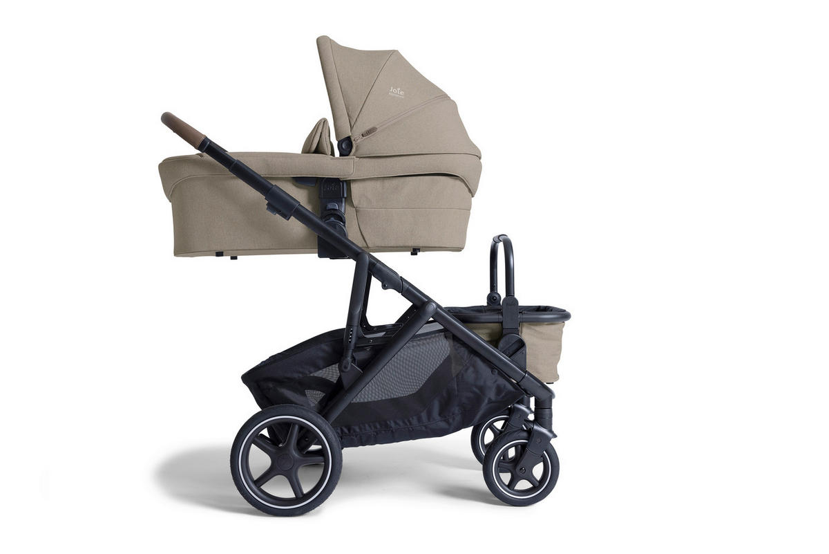 KINDERWAGENSET Versiti Trio Set  - Dunkelgrau/Schwarz, Basics, Textil (65/126/108cm) - JOIE SIGNATURE