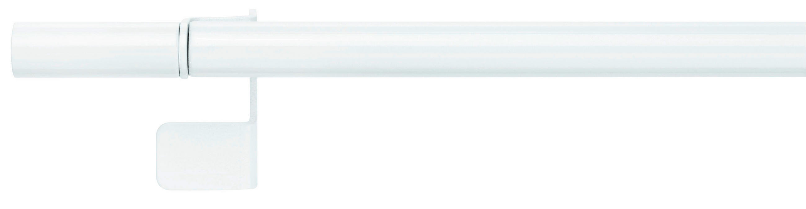 KLEMMSTANGE  - Weiß, Basics, Metall (38,4/4/4,5cm) - Homeware