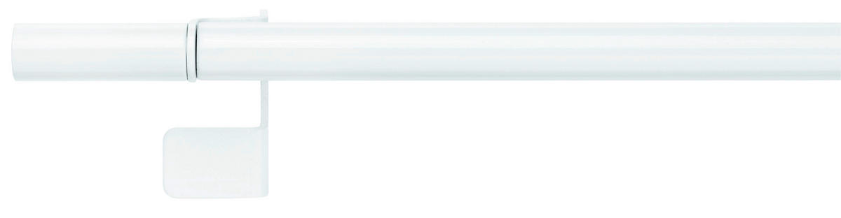 KLEMMSTANGE  - Weiß, Basics, Metall (38,4/4/4,5cm) - Homeware