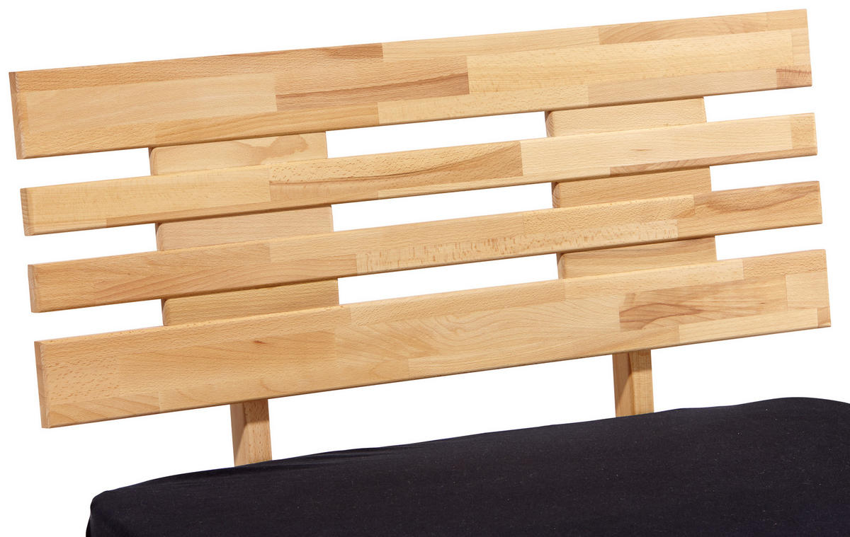 BETT 90/200 cm  in Kernbuche  - Kernbuche, KONVENTIONELL, Holz (90/200cm) - Boxxx
