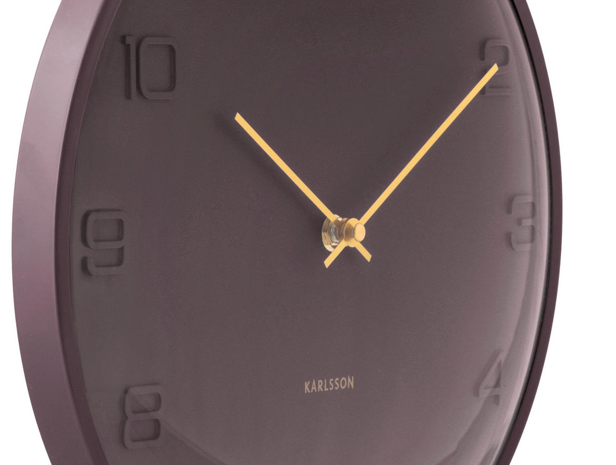 WANDUHR Fuerte Schlammfarben  - Schlammfarben, Basics, Metall (30.5cm) - Karlsson