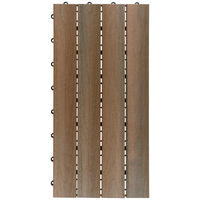 PLOČICA ZA TERASU - boje hrasta, Konvencionalno, drvni materijal/plastika (30/60/2,4cm) - Ambia Garden