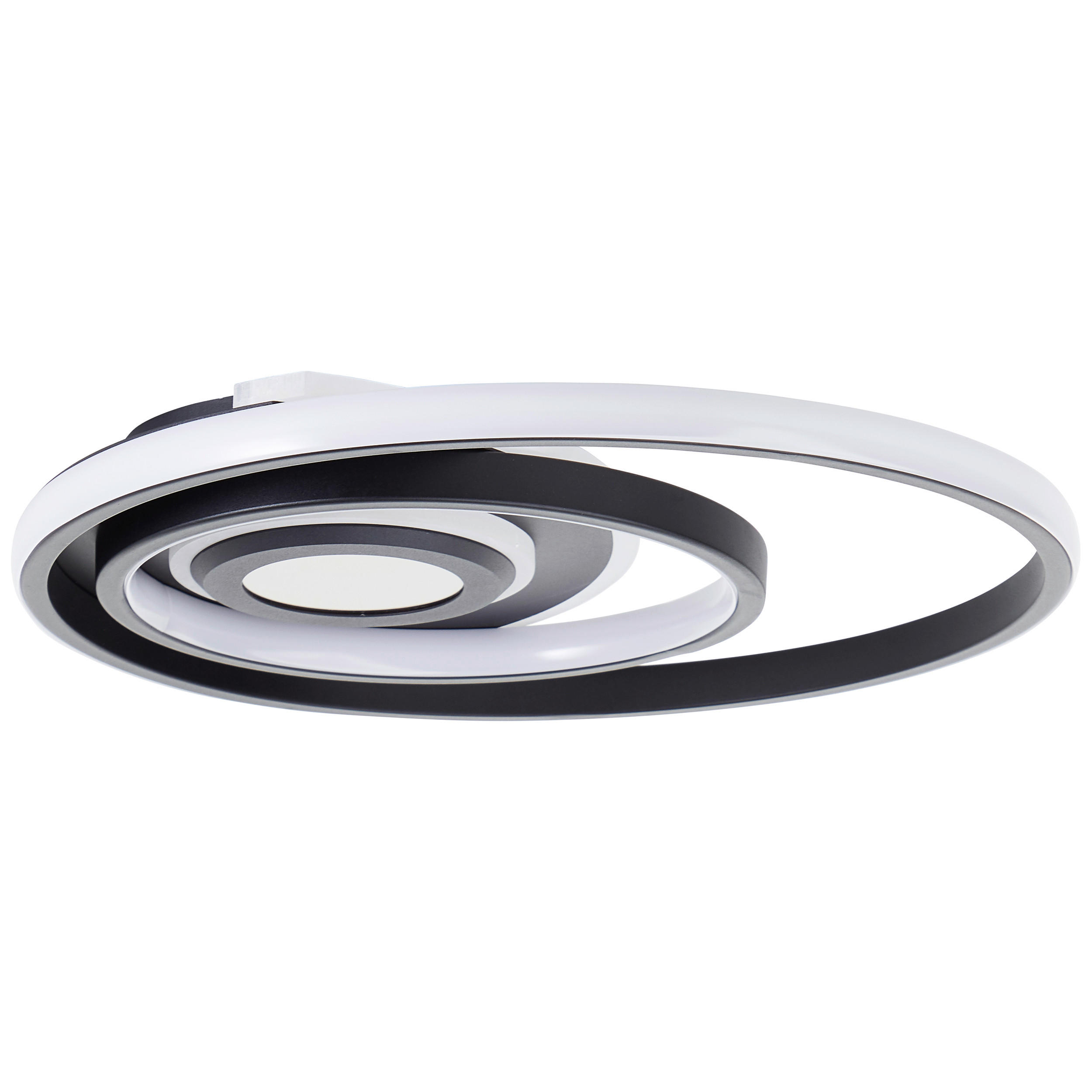 STROPNA LED-SVETILKA   31 W  3000-6500 K 220-240 V  - črna, Design, kovina/umetna masa (40,8/5,5/40,8cm)