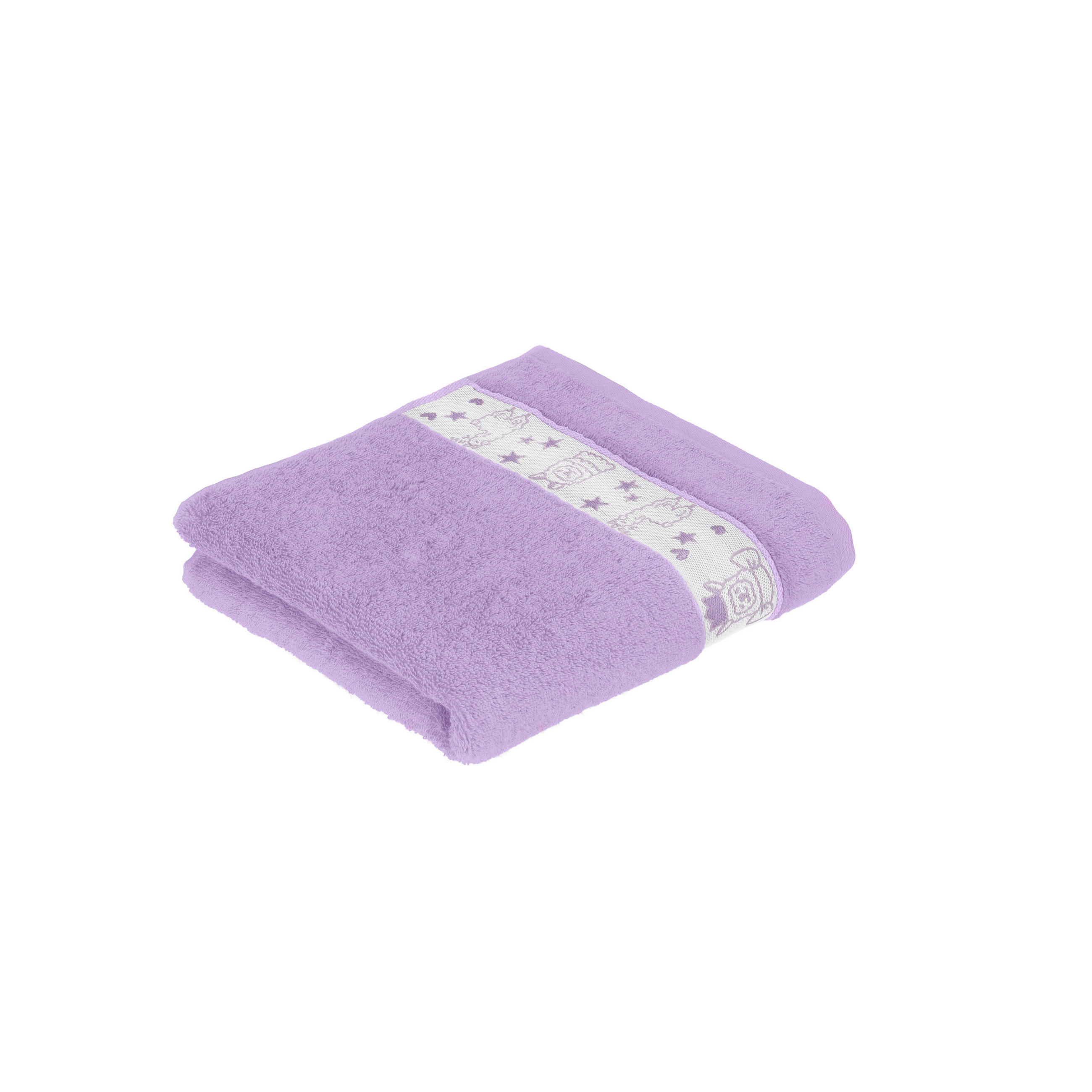 HANDTUCH 50/100 cm Lama Queen Violett  - Violett, Basics, Textil (50/100cm) - Vossen