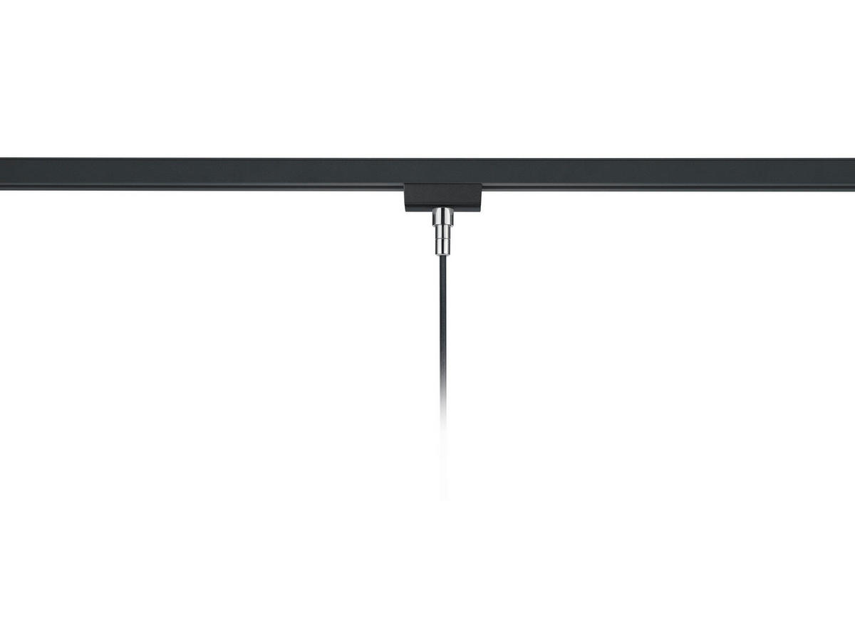SCHIENENSYSTEM-HÄNGELEUCHTE DUOLINE TRACK-SYSTEM 31/180 cm   - Schwarz, Basics, Metall (31/180cm) - Trio Leuchten