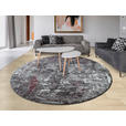 VINTAGE-TEPPICH 120 cm Timeline Quantum Aubergine, Beige  - Beige/Aubergine, Design, Textil (120cm) - Novel