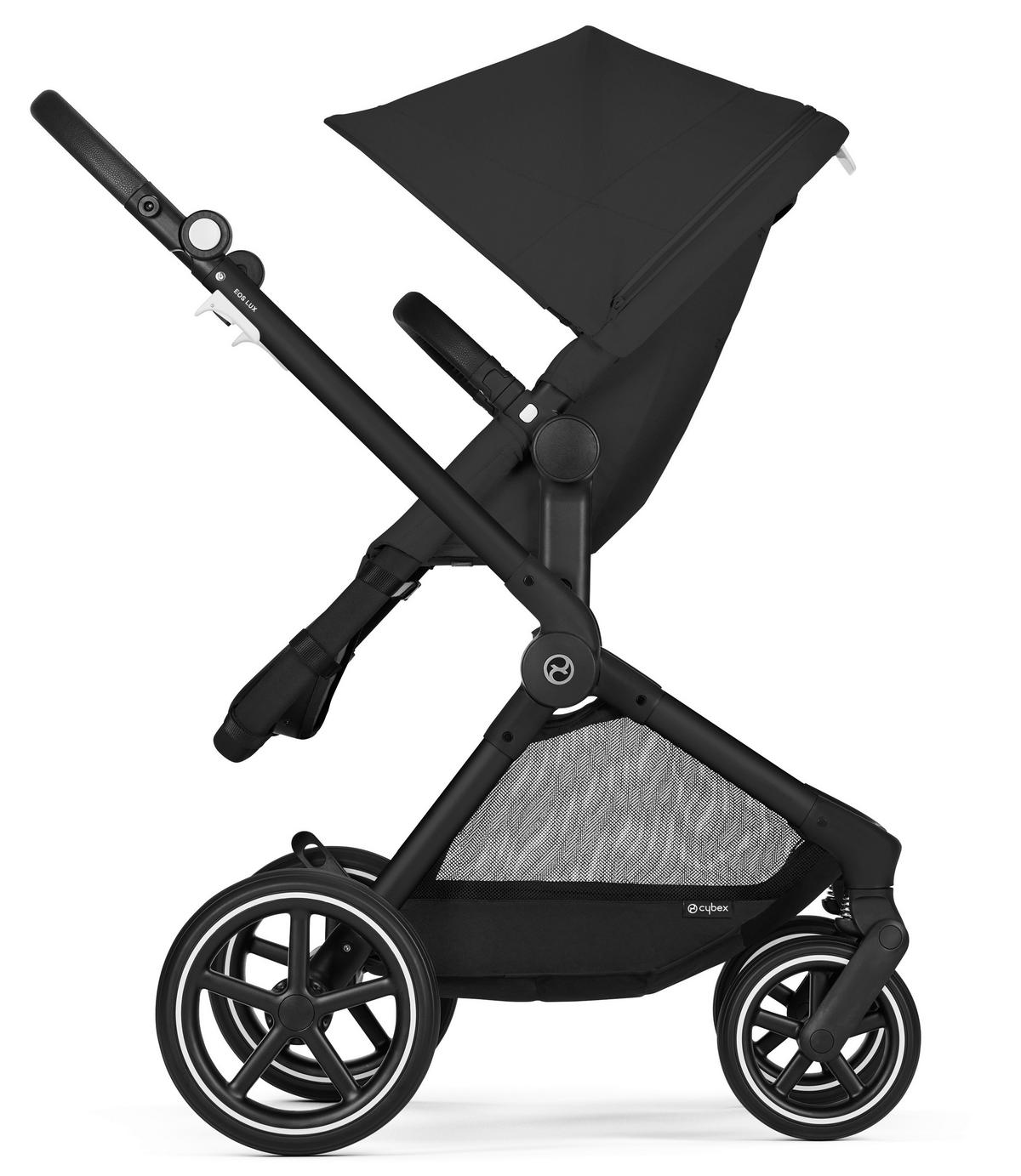 KINDERWAGENSET EOS LUX  - Schwarz, Basics, Textil/Metall (85/61/116cm) - Cybex