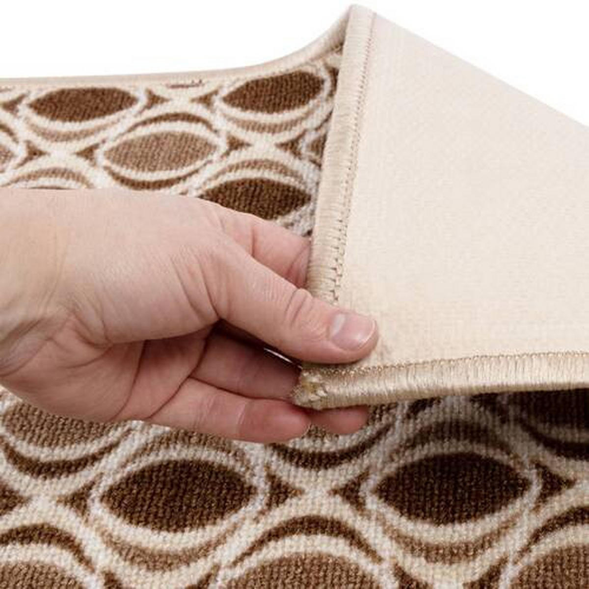 LÄUFER 80/500 cm Cork Braun  - Braun, Design, Textil (80/500cm)