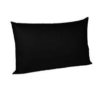 POVLAK NA POLŠTÁŘ, 40/80 cm, bavlna - černá, Konvenční, textil (40/80cm) - Fleuresse