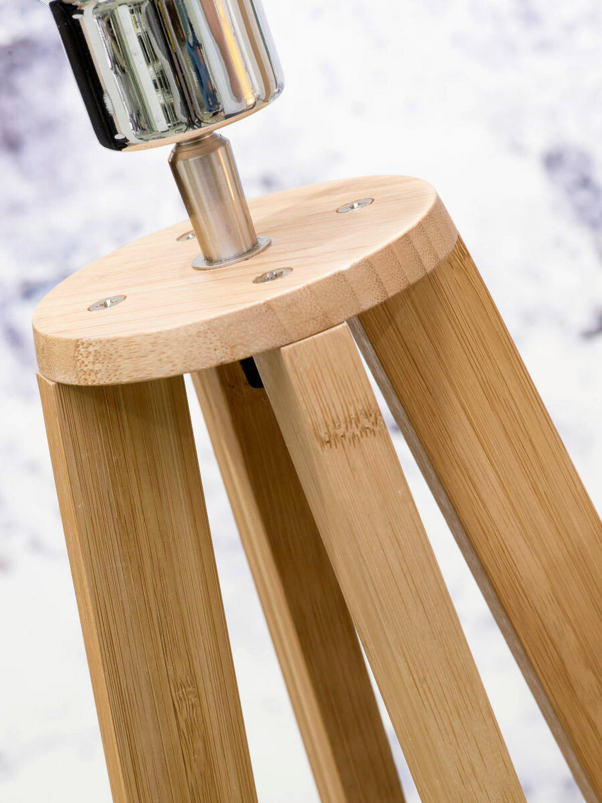 STOJACÍ LAMPA, 60/158 cm  - černá/přírodní barvy, Trend (60/158cm) - Good & Mojo