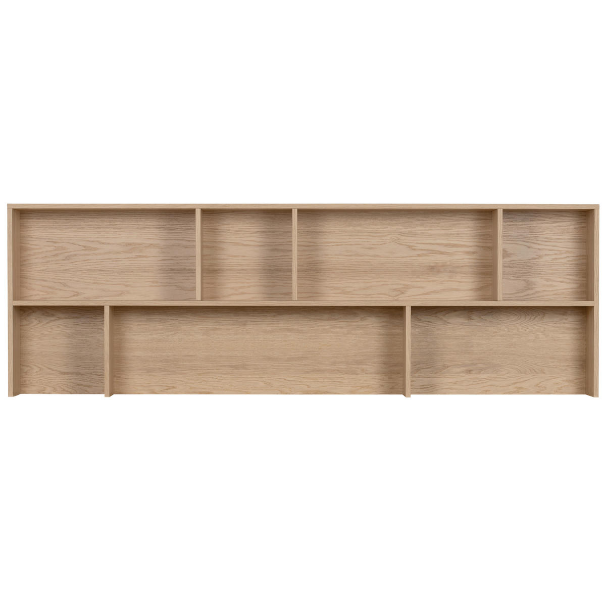 AUFSATZSCHRANK 200/65/30 cm  - Eichefarben, Design, Holz (200/65/30cm) - Livetastic