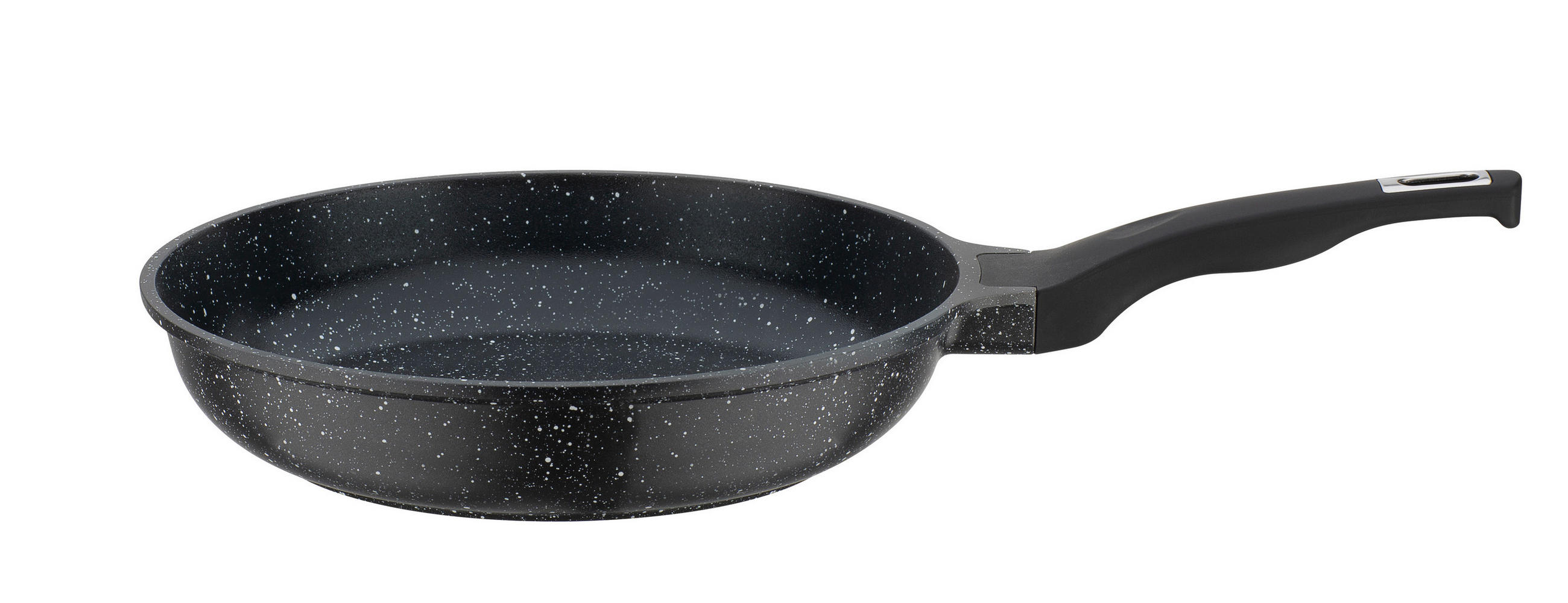 PANVICA NA SMAŽENIE povrch Vitaflon® Quarzit 28 cm  - čierna, Basics, kov (28cm) - GSW