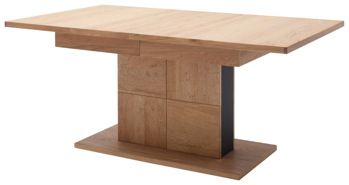 ESSTISCH in Holz, Holzwerkstoff 180-280/100/78 cm  - Eiche Bianco/Anthrazit, Design, Holz/Holzwerkstoff (180-280/100/78cm) - MID.YOU