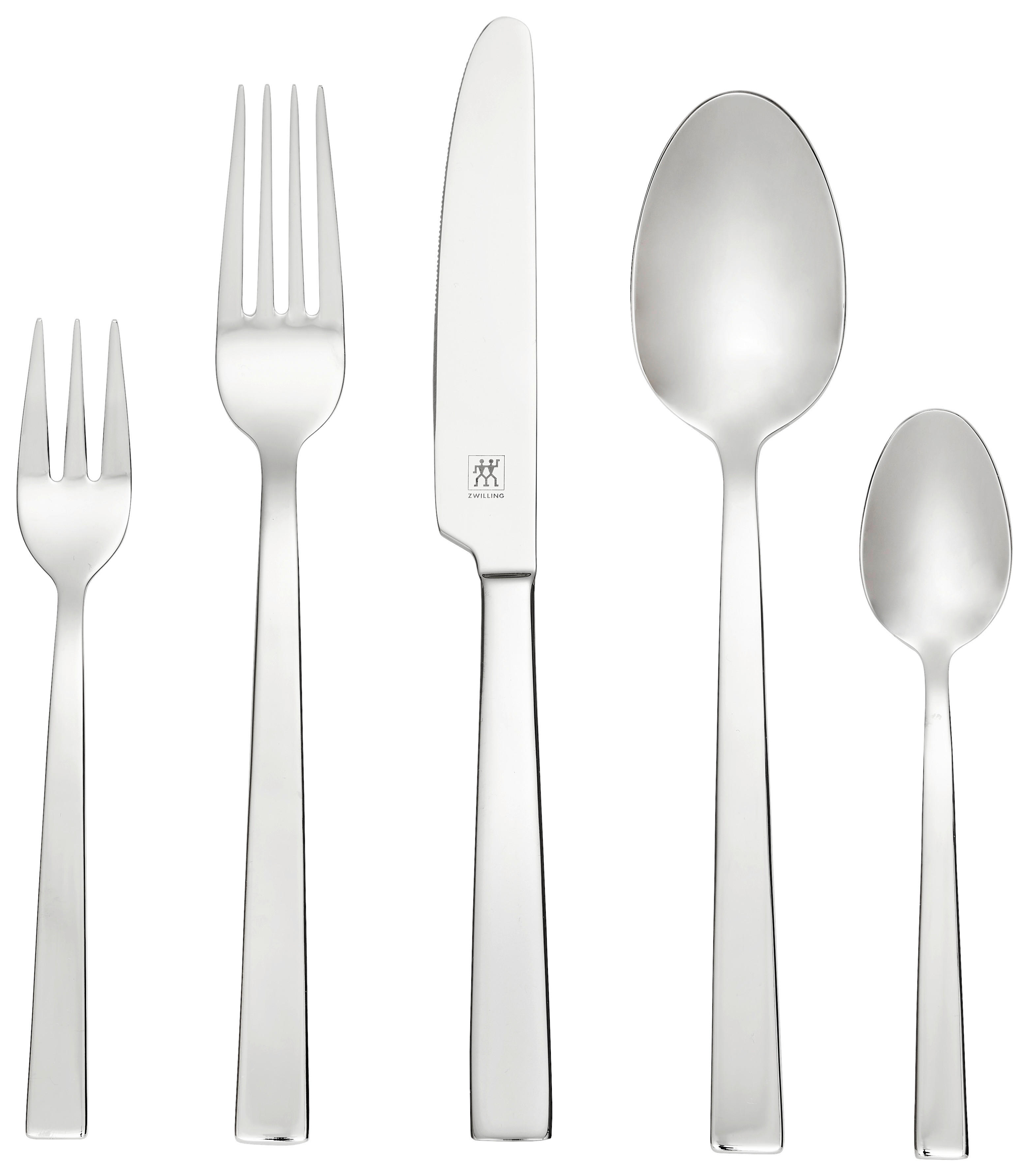 BESTECKSET King 30-teilig Edelstahl  - Silberfarben, Basics, Metall - Zwilling