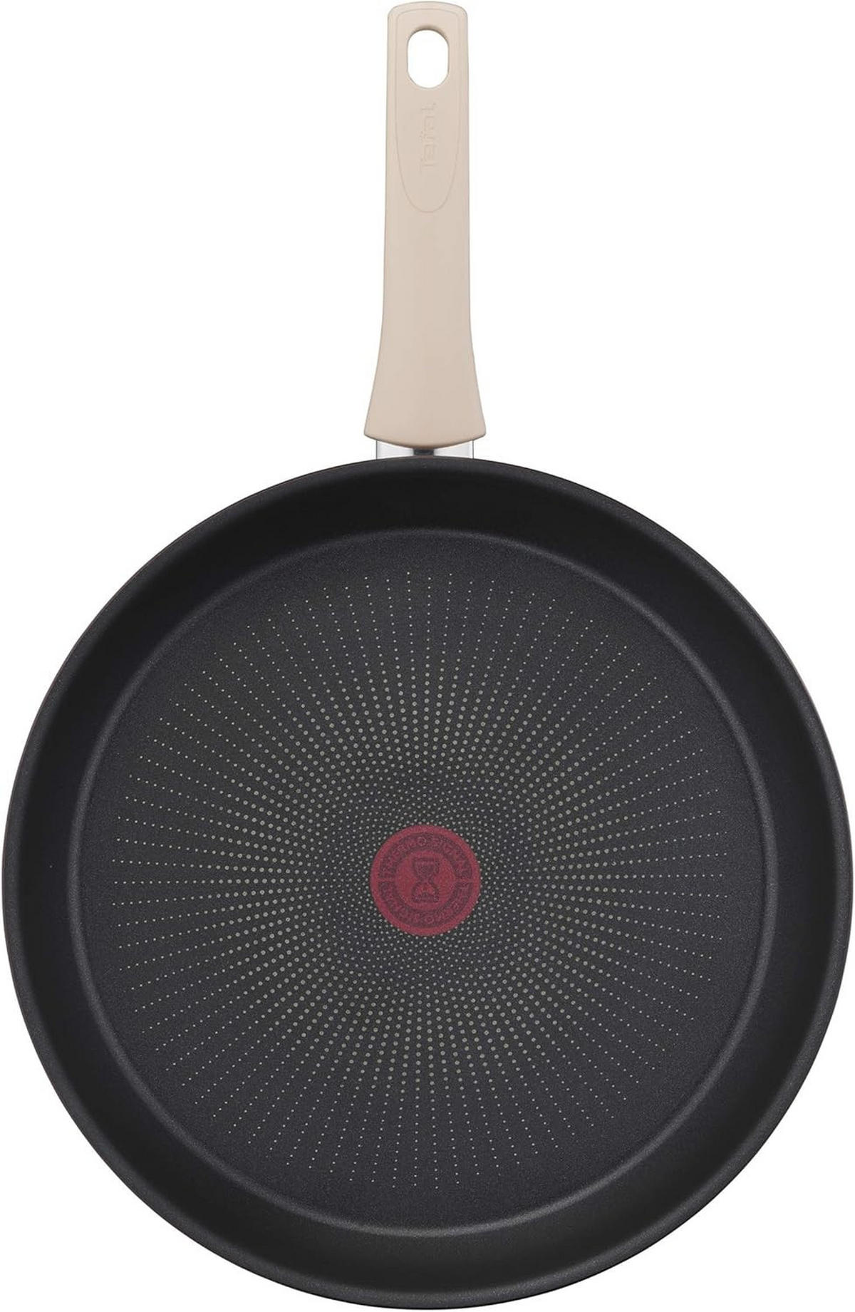 BRATPFANNE Tefal Eco Respect 28 cm  - Schwarz Hochglanz/Cognac, Basics, Metall (28cm) - Tefal