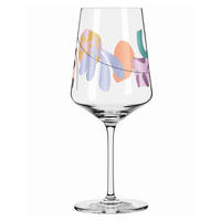 SPRITZERGLAS 544 ml  - Blau/Orange, LIFESTYLE, Glas (8,3/22,5cm) - Ritzenhoff