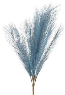 KUNSTBLUME - Blau/Braun, Basics, Papier/Kunststoff (110cm) - Ambia Home