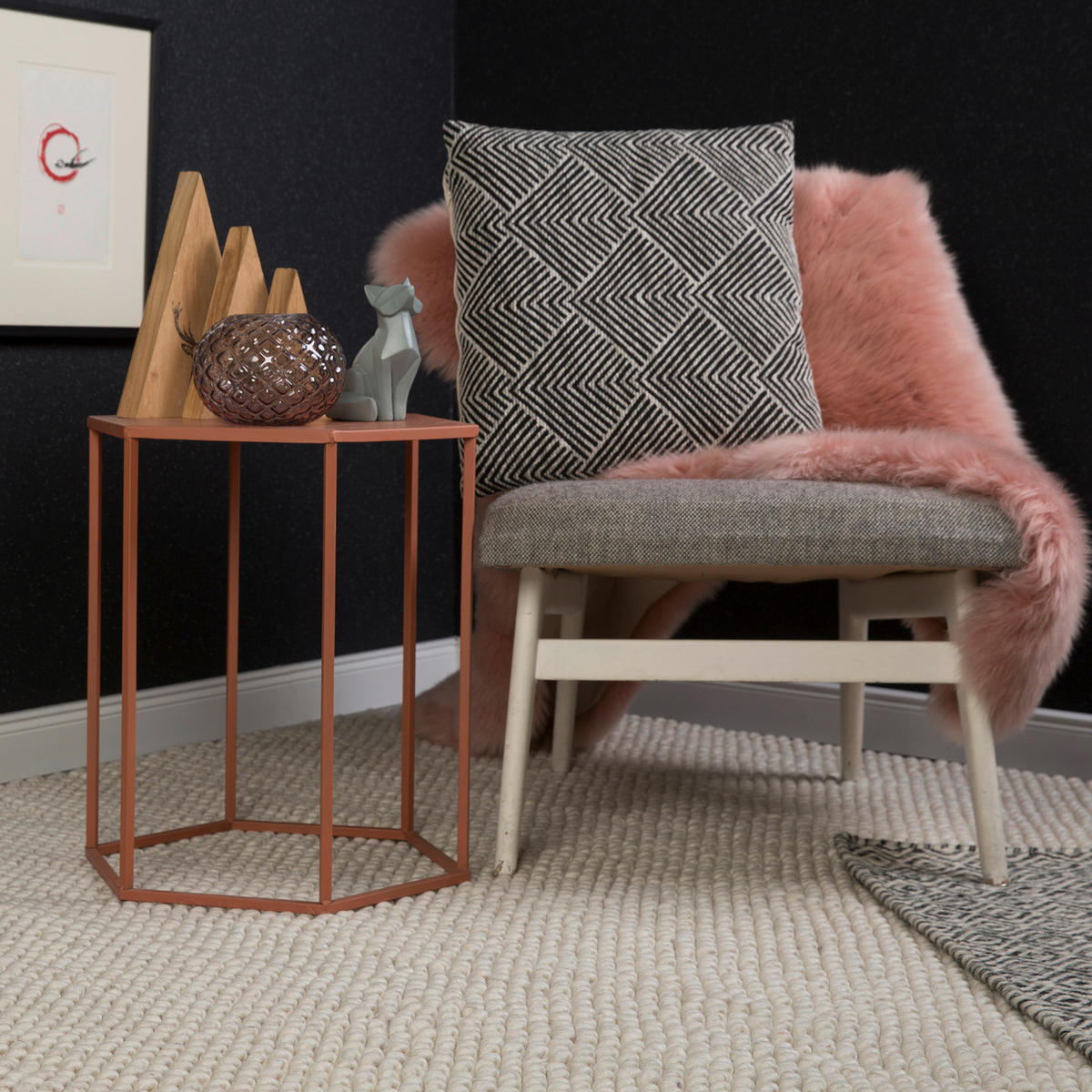 HANDWEBTEPPICH 160/230 cm My Loft  - Creme, Konventionell, Textil (160/230cm) - Linea Natura