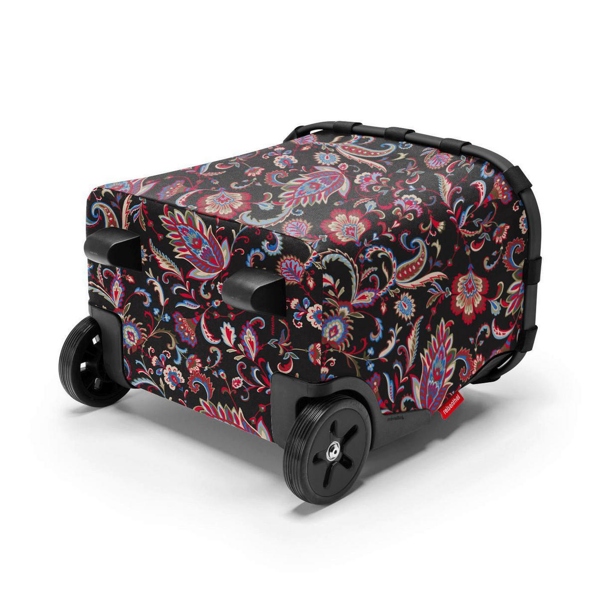 NÁKUPNÁ TAŠKA NA KOLIESKACH  - čierna, Basics, textil/plast (42/47,5/32cm) - Reisenthel
