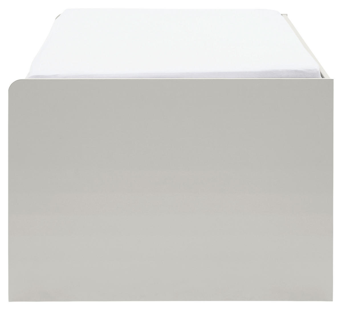 AUSZIEHBETT 120-210/200 cm Hellgrau, Eiche Artisan  - Hellgrau/Eiche Artisan, Konventionell, Holzwerkstoff/Kunststoff (120-210/200cm) - Venda