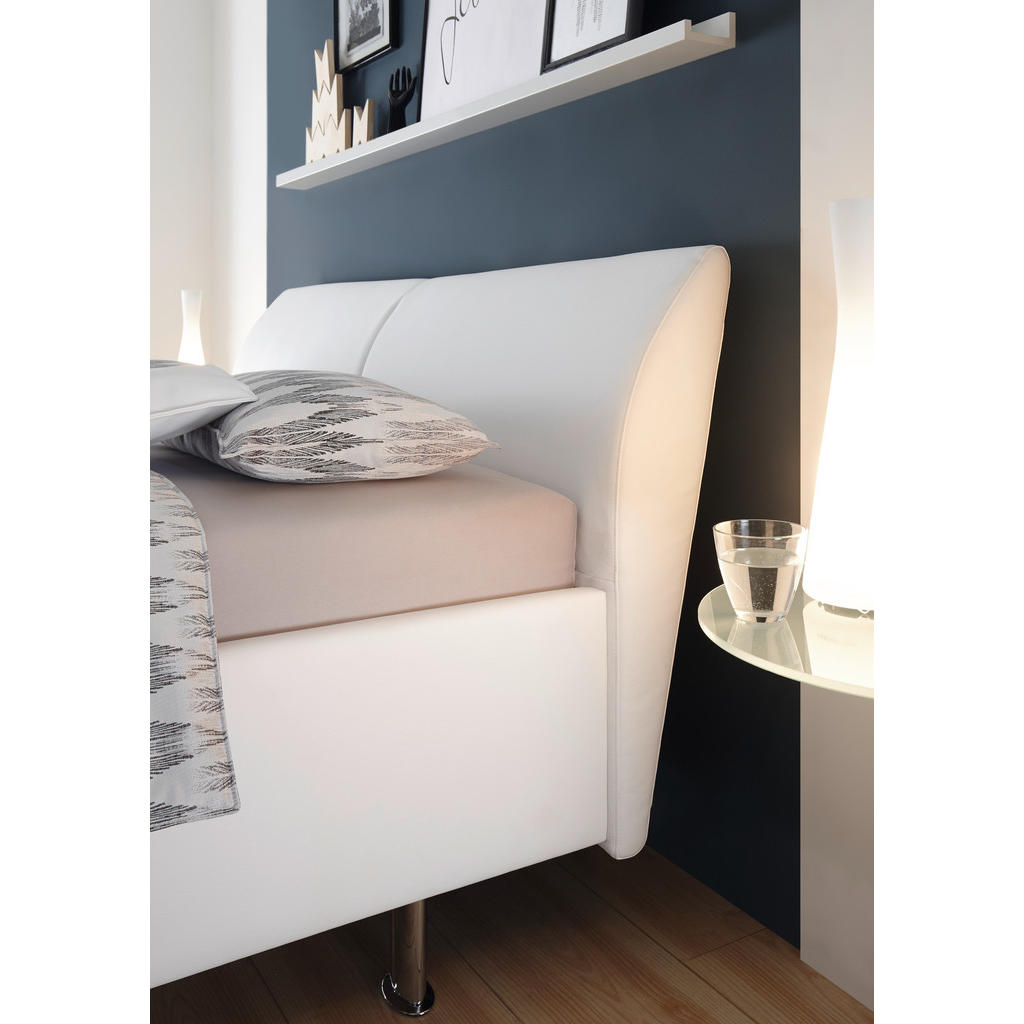 Thumbnail - RUF Betten Polsterbett, Weiß, Textil, 180x200 cm, in verschiedenen Größen erhältlich, Stoffauswahl, Schlafzimmer, Betten...