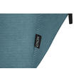 ECKSOFA in Feincord Türkis  205/280 cm  - Türkis/Schwarz, Design, Textil/Metall (205/280cm) - Xora