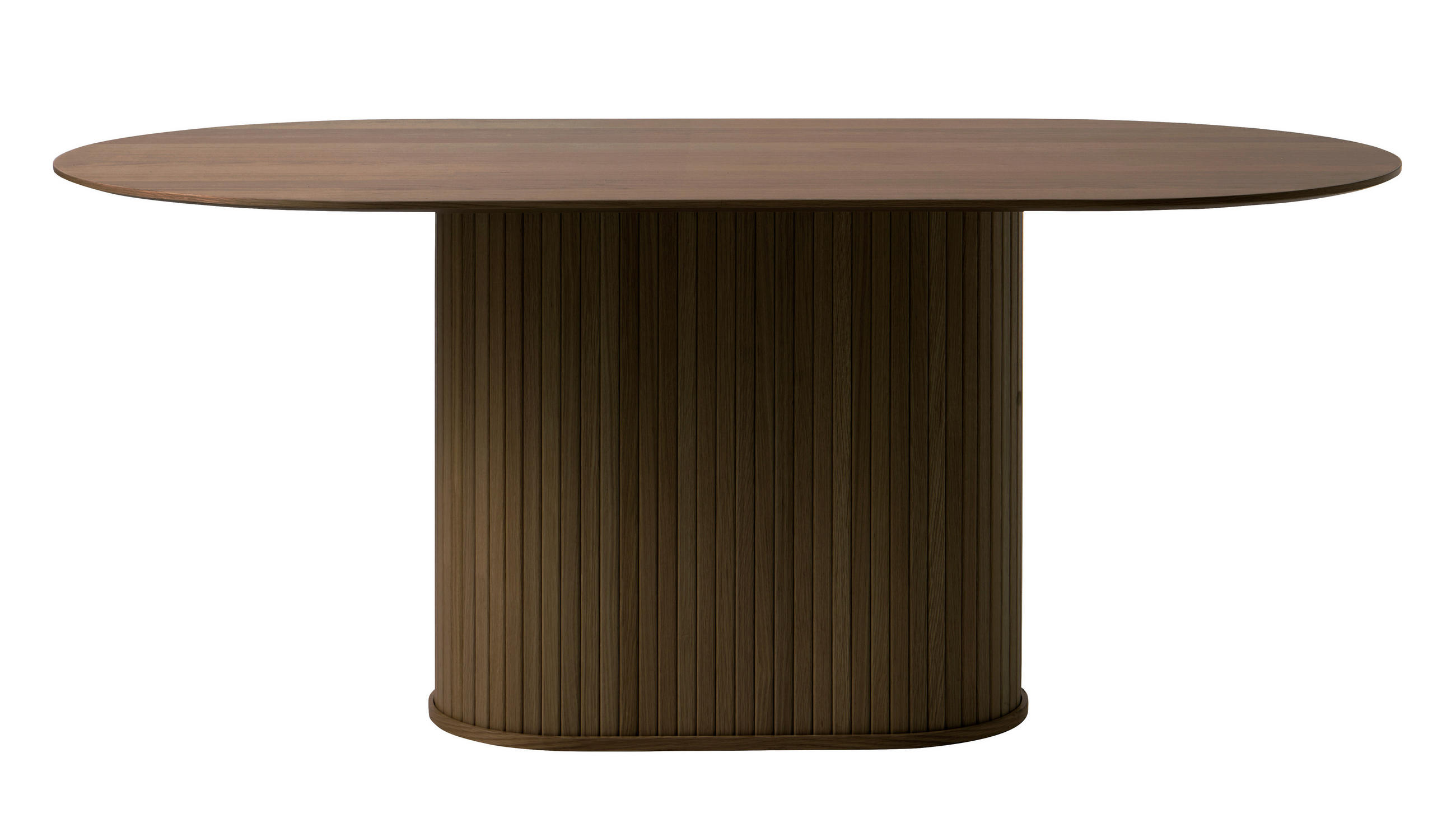ESSTISCH furniert oval Eichefarben  - Eichefarben, Trend, Holzwerkstoff (180/95/75cm) - home24