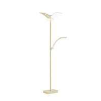LED-STEHLEUCHTE 31/21/182 cm    - Champagner, Basics, Metall (31/21/182cm) - Hell
