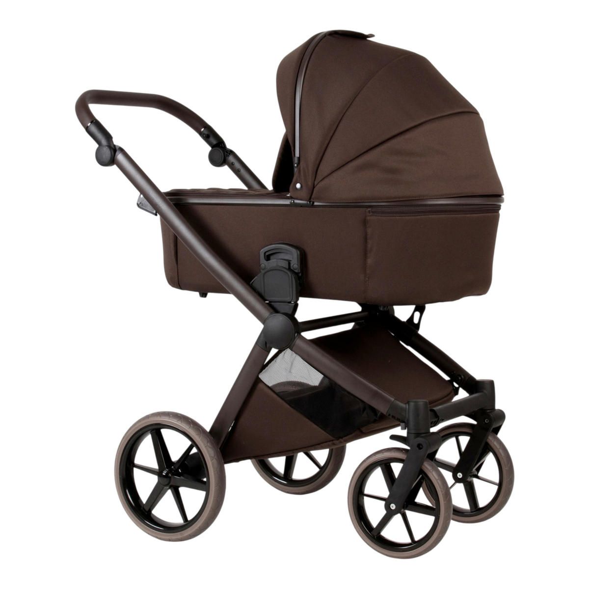 KINDERWAGENSET  - Braun, Trend, Kunststoff/Textil (100/59/106cm) - Jimmylee