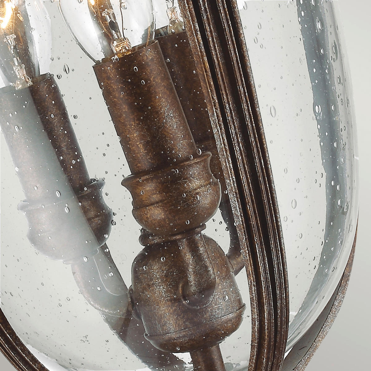 SOCKELBELYSNING - bronsfärgad, Basics, metall/glas (21.6/55.3cm) - Elstead Lighting