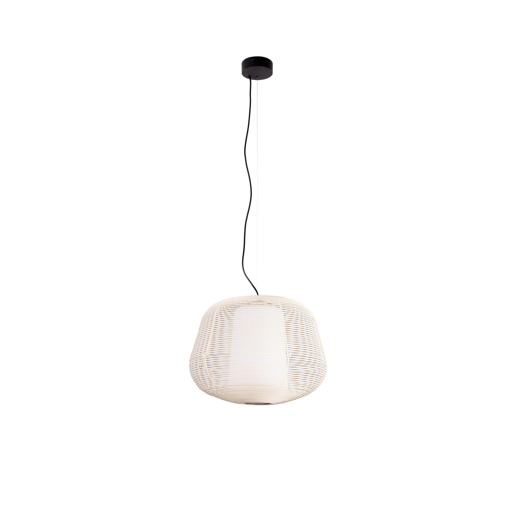 AUßENHÄNGELEUCHTE 46/46/35.4 cm   - Beige, Trend, Metall (46/46/35.4cm)