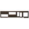 WANDREGAL  180/40/26,5 cm  - Bronzefarben, Design, Metall (180/40/26,5cm) - Novel