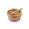 KINDERGESCHIRRSET  - Pink/Rosa, Basics, Naturmaterialien/Kunststoff