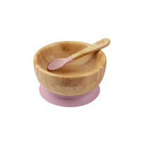 KINDERGESCHIRRSET  - Pink/Rosa, Basics, Naturmaterialien/Kunststoff
