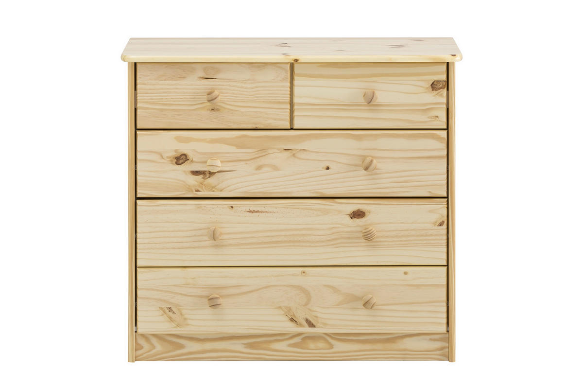 BYRÅ 81/75/35 cm  - naturfärgad, Natur, trä (81/75/35cm) - Livetastic