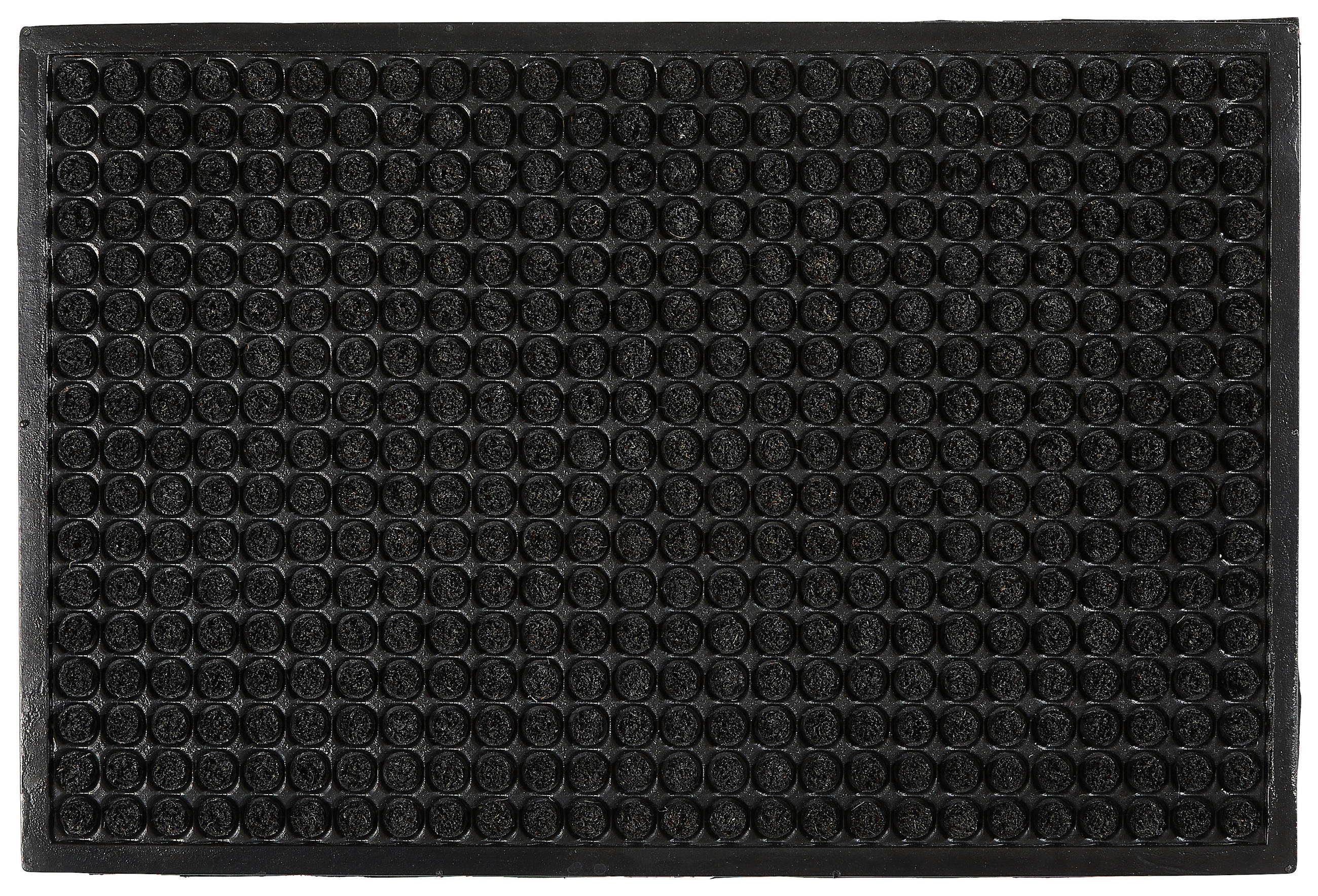 FUSSMATTE 40/60 cm HOME  - Schwarz, KONVENTIONELL, Kunststoff/Textil (40/60cm) - Esposa