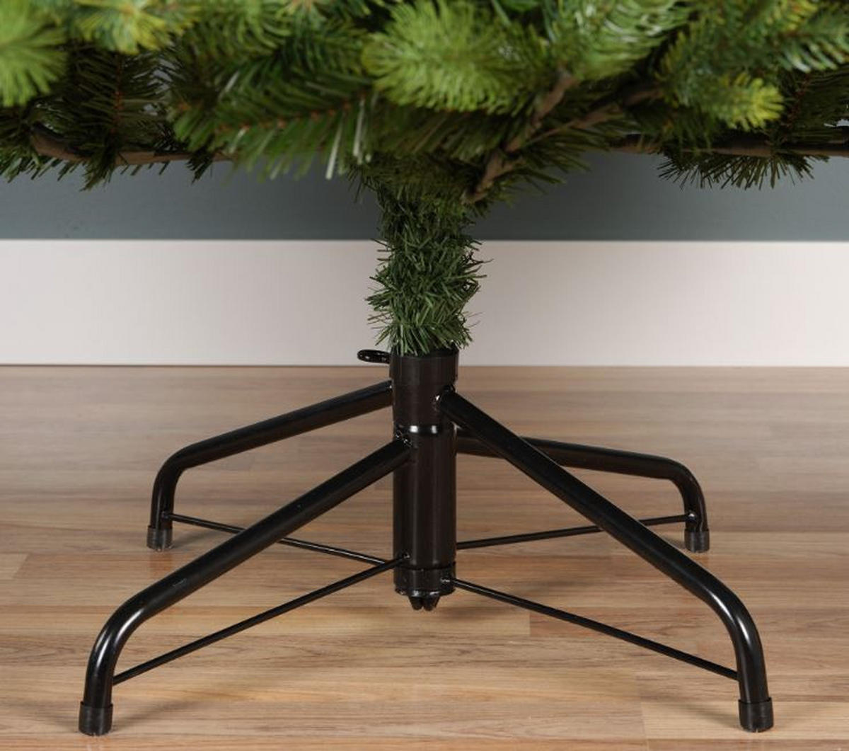 NOVOGODIŠNJA JELKA - zelena, Osnovno, metal/plastika (127/180cm) - X-Mas