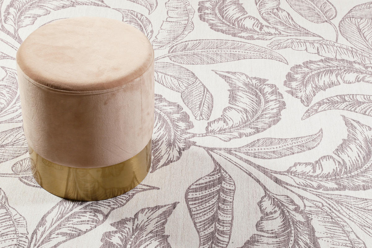 WEBTEPPICH 80/150 cm Mozambique Palm Taupe, Beige  - Taupe/Beige, LIFESTYLE, Textil (80/150cm) - Esprit