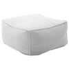 HOCKER in Textil Hellgrau  - Hellgrau, Design, Textil (86/38/86cm) - Lomoco