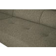 ECKSOFA in Struktur Hellbraun 205/280 cm - Hellbraun/Schwarz, Design, Textil/Metall (205/280cm) - Xora